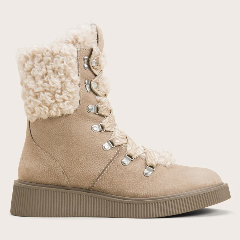 Gentle Souls by Kenneth Cole Women's Behann Alpine Lace-up Boots Size 11